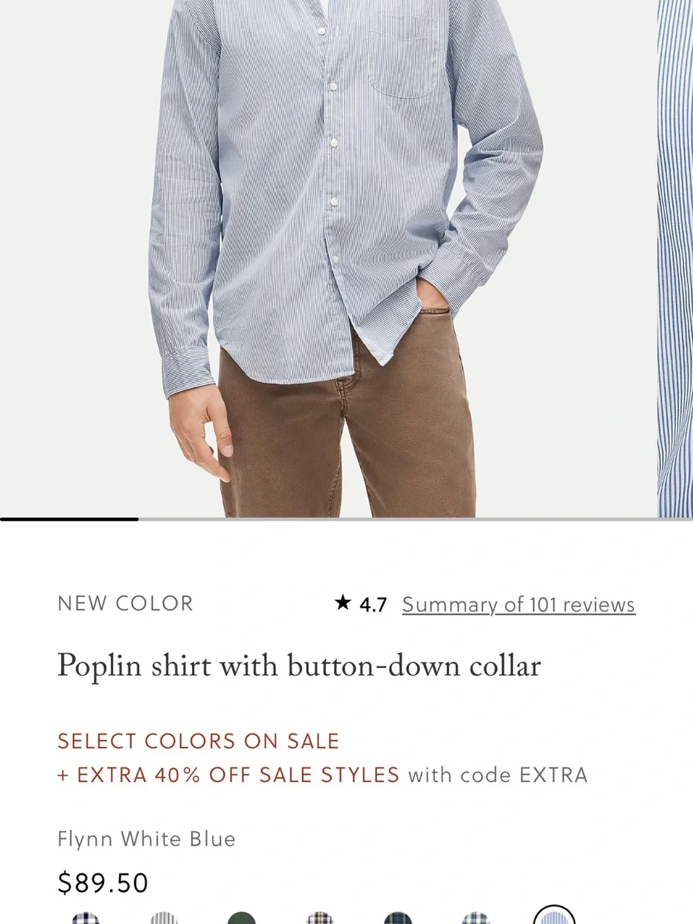 Set of 3 - J. Crew Slim Fit Button-Down Shirt size S $89